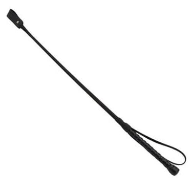 Bound Noir Nubuck Leather Riding Crop Crop Bound (1on1)